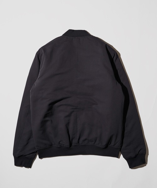 ADPOSION（アドポーション）の「中綿MA-1 / ミリタリーフライトジャケット（MA-1・メンズ・グレイッシュベージュ/カーキ/ブラック・MEDIUM/LARGE/X-LARGE）」の6枚目の写真