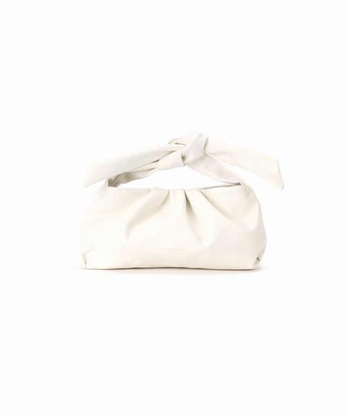 CHRISTIAN VILLA（クリスチャンヴィラ）の「【CHRISTIAN VILLA】カーフレザーギャザーバッグ（ハンドバッグ・レディース・イエロー/ホワイト/ベージュ・FREE）」の13枚目の写真