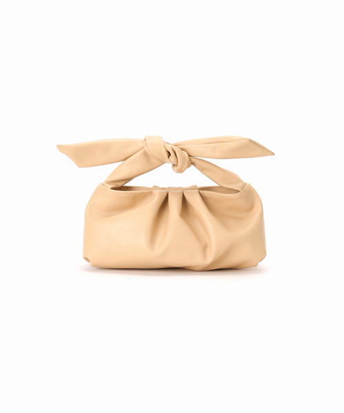 CHRISTIAN VILLA（クリスチャンヴィラ）の「【CHRISTIAN VILLA】カーフレザーギャザーバッグ（ハンドバッグ・レディース・イエロー/ホワイト/ベージュ・FREE）」の15枚目の写真