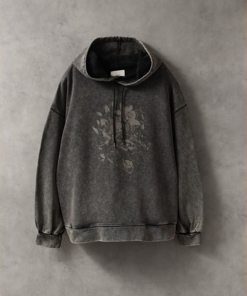MAISON SPECIAL ケミカルオーバーダイスウェットプルオーバーパーカー MAISON SPECIAL パーカー 「UNISEX」Chemical Over-Dye Heavy
