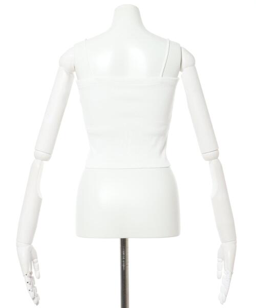 INGNI（イング）の「ベアリブキャミ／Ａ（キャミソール・レディース・ブラック/その他/オフホワイト・M）」の6枚目の写真