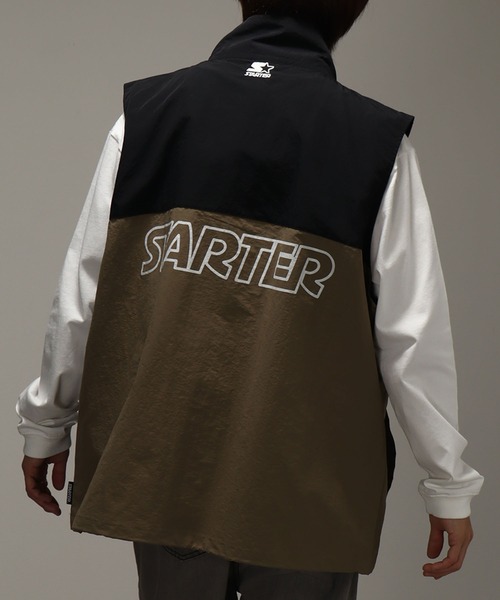 STARTER】ナイロンワッシャーベスト