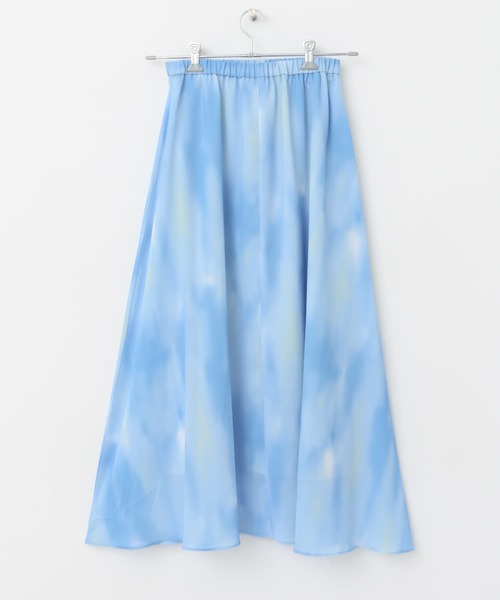 URBAN RESEARCH ROSSO WOMEN(アーバンリサーチ ロッソ)の「カラーグラデーションプリントスカート(スカート・レディース・イエロー系その他/ブルー系その他・FREE)」の19枚目の写真