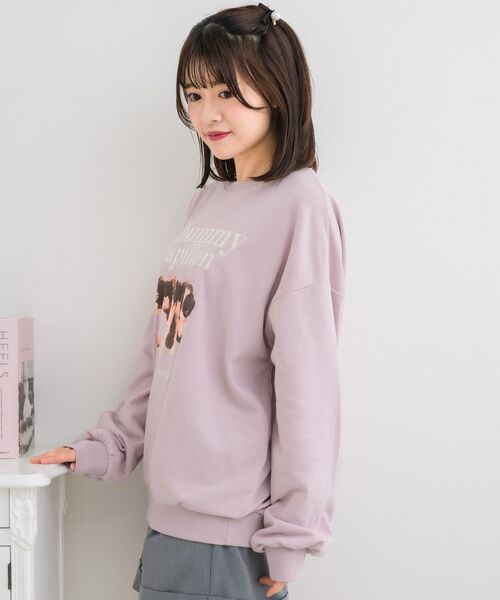 ems excite(エムズエキサイト)の「アソートdogトレーナー(スウェット・レディース・ナチュラル/ピンク/ブルー・FREE)」の17枚目の写真