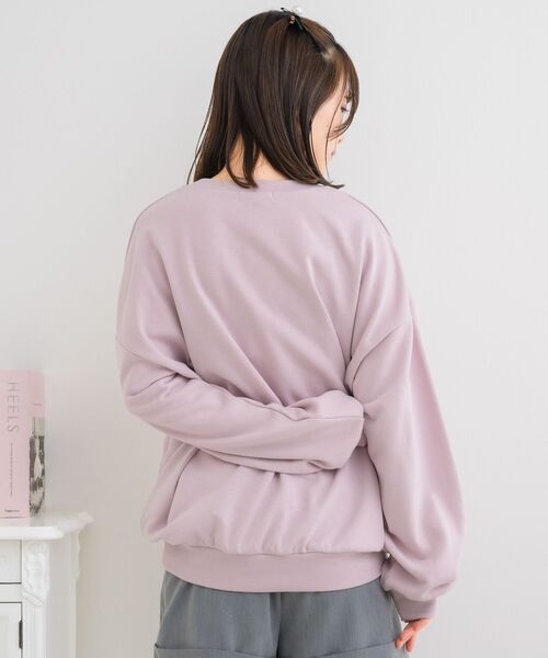 ems excite(エムズエキサイト)の「アソートdogトレーナー(スウェット・レディース・ナチュラル/ピンク/ブルー・FREE)」の18枚目の写真