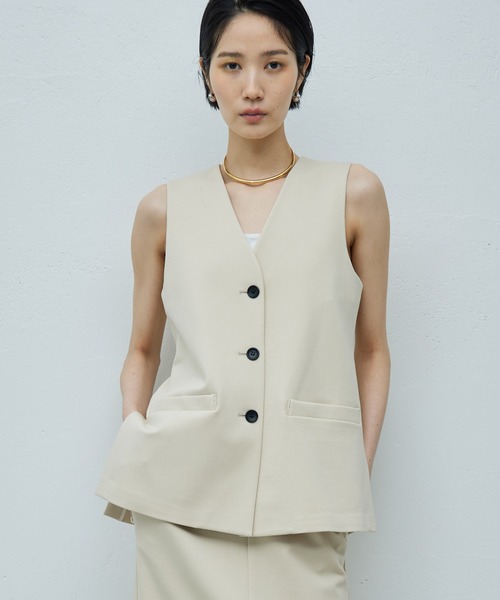 【セットアップ対応】ポンチベスト