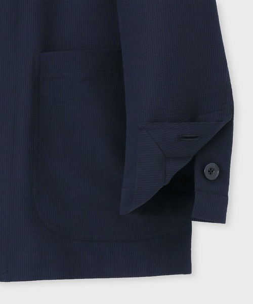LANVIN collection(ランバン コレクション)の「2WAY STRECH ROBERT JACKET【2WAYストレッチ ロベールジャケット】(テーラードジャケット・メンズ・ベージュ/ネイビー・46/48/50)」の16枚目の写真