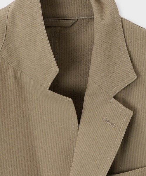 LANVIN collection(ランバン コレクション)の「2WAY STRECH ROBERT JACKET【2WAYストレッチ ロベールジャケット】(テーラードジャケット・メンズ・ベージュ/ネイビー・46/48/50)」の13枚目の写真