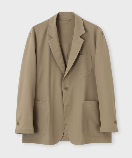 LANVIN collection(ランバン コレクション)の「2WAY STRECH ROBERT JACKET【2WAYストレッチ ロベールジャケット】(テーラードジャケット・メンズ・ベージュ/ネイビー・46/48/50)」の12枚目の写真
