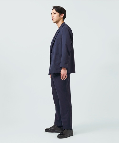 LANVIN collection(ランバン コレクション)の「2WAY STRECH ROBERT JACKET【2WAYストレッチ ロベールジャケット】(テーラードジャケット・メンズ・ベージュ/ネイビー・46/48/50)」の9枚目の写真