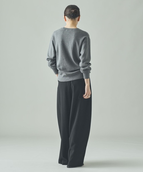 カレンソロジー　クリーミーコットン　プルオーバー　チャコール　スウェット　ニット クリーミーコットンプルオーバー | [公式]カレンソロジー