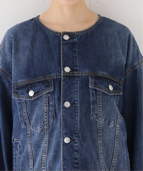 JOURNAL STANDARD relume（ジャーナルスタンダード　レリューム）の「《追加6》デニムジャケット（デニムジャケット・レディース・ネイビー/ブルー・FREE）」の13枚目の写真