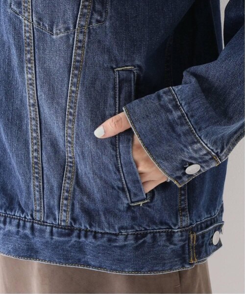 JOURNAL STANDARD relume（ジャーナルスタンダード　レリューム）の「《追加6》デニムジャケット（デニムジャケット・レディース・ネイビー/ブルー・FREE）」の18枚目の写真