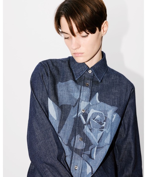 KENZO（ケンゾー）の「'KENZO Rose' フィット シャツ（シャツ