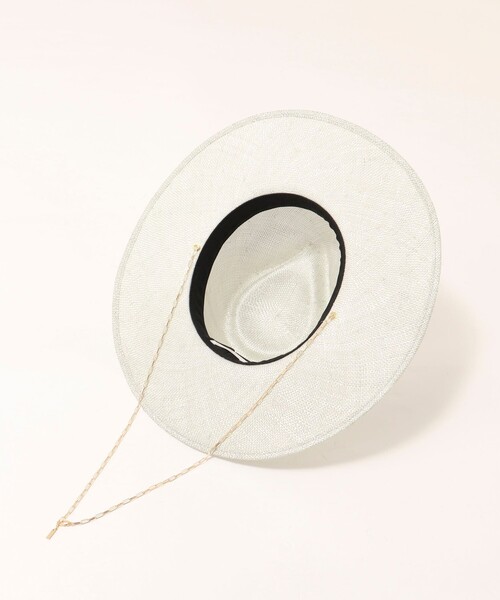 NOLLEY’S（ノーリーズ）の「チェーンポイント中折ハット（ハット・レディース・ベージュ/グレー・FREE）」の10枚目の写真