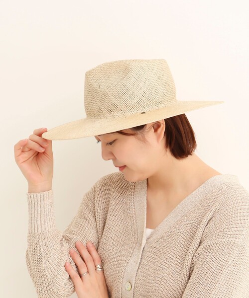 NOLLEY’S（ノーリーズ）の「チェーンポイント中折ハット（ハット・レディース・ベージュ/グレー・FREE）」の21枚目の写真
