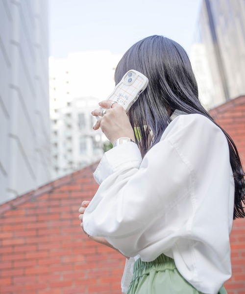 mimi toujours（ミミトゥジュール）の「手書きプリント キャンバス トート mimi toujours×しお（トートバッグ・レディース・レッド/ブラウン・フリー）」の16枚目の写真