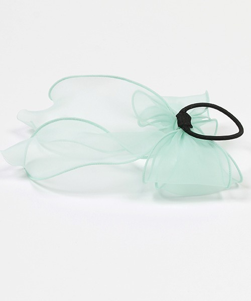 by LOVEiT（バイラビット）の「リボンポニー（ヘアゴム・キッズ・ラベンダー/アイボリー/ブルー・FREE）」の5枚目の写真