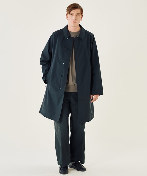 GOLDWIN（ゴールドウィン）の「GOLDWIN ｜〈別注〉 GORE-TEX バルマカーンコート MEN（ステンカラーコート・メンズ・ベージュ/ブラック・3/4/2）」の20枚目の写真