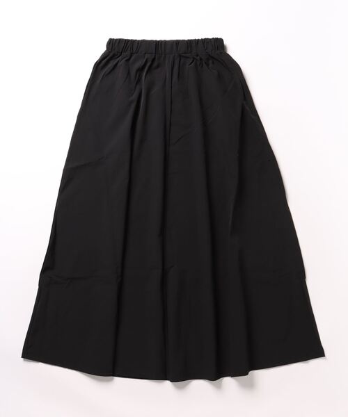 CONVERSE(コンバース)の「【CONVERSE/コンバース】 ストレッチフレアロングスカート(スカート・レディース・グリーン/ブラック・MEDIUM/LARGE)」の3枚目の写真