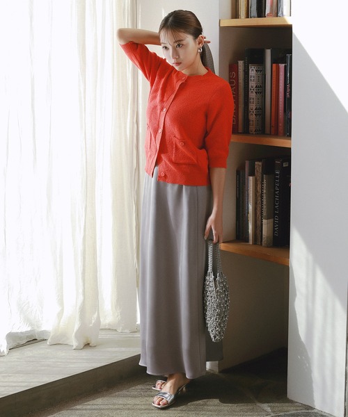 N.(N. Natural Beauty Basic)(エヌエヌナチュラルビューティーベーシック)の「◆マクラメ編みショルダーバッグ(ショルダーバッグ・レディース・ミント/ホワイト・FREE/フリ-)」の5枚目の写真