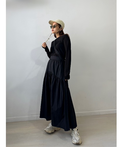 TRUNC（トランクエイティーエイト）の「Vintage Like BB Cap（キャップ・レディース・ブラック/アイボリー・FREE）」の20枚目の写真