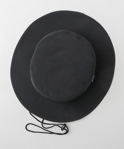 GERRY（ジェリー）の「撥水ナイロン アドベンチャーハット あご紐付き（ハット・メンズ・ブラック/ベージュ・FREE）」の14枚目の写真