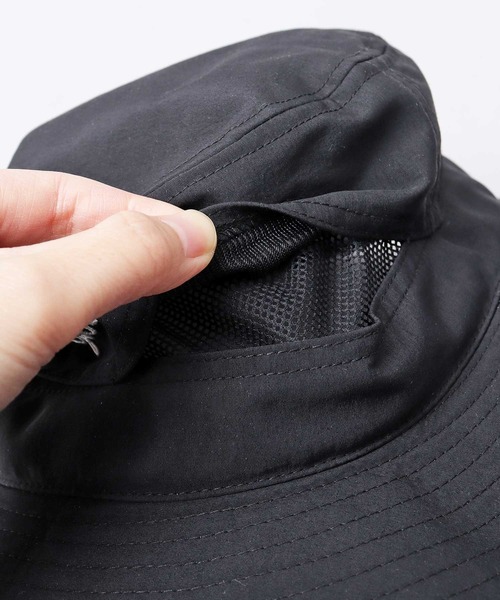 GERRY（ジェリー）の「撥水ナイロン アドベンチャーハット あご紐付き（ハット・メンズ・ブラック/ベージュ・FREE）」の18枚目の写真