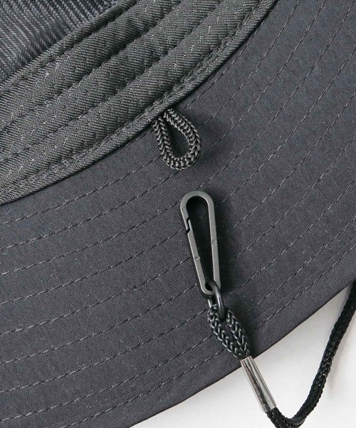 GERRY（ジェリー）の「撥水ナイロン アドベンチャーハット あご紐付き（ハット・メンズ・ブラック/ベージュ・FREE）」の21枚目の写真