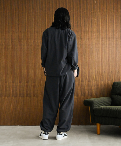 ”吸水速乾 / 接触冷感” EVALET シャドーチェック オーバーパンツ JOURNAL STANDARD（ジャーナルスタンダード）の「”吸水速乾