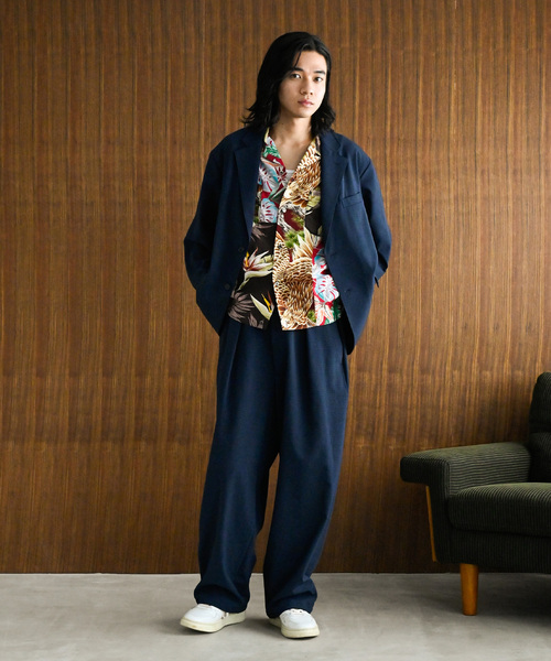 ”吸水速乾 / 接触冷感” EVALET シャドーチェック オーバーパンツ JOURNAL STANDARD（ジャーナルスタンダード）の「”吸水速乾