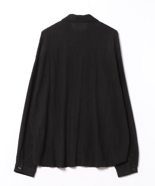 almo(アルモ)の「ビッグシルエット レースシャツ/シアーシャツ(NEZ)(シャツ/ブラウス・レディース・ホワイト/ブラック・FREE)」の13枚目の写真