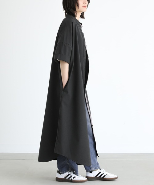 n'OrLABEL（ノアールレーベル）の「『ワークシャツワンピース』（シャツワンピース・レディース・カーキ/ブラック・FREE）」の13枚目の写真