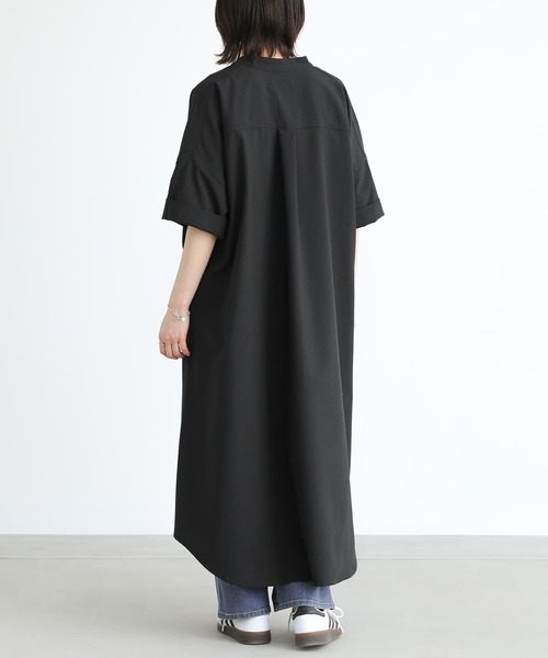 n'OrLABEL（ノアールレーベル）の「『ワークシャツワンピース』（シャツワンピース・レディース・カーキ/ブラック・FREE）」の14枚目の写真