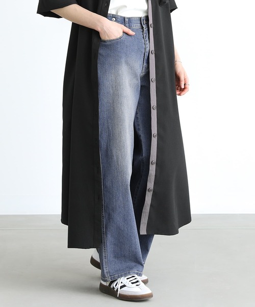 n'OrLABEL（ノアールレーベル）の「『ワークシャツワンピース』（シャツワンピース・レディース・カーキ/ブラック・FREE）」の16枚目の写真