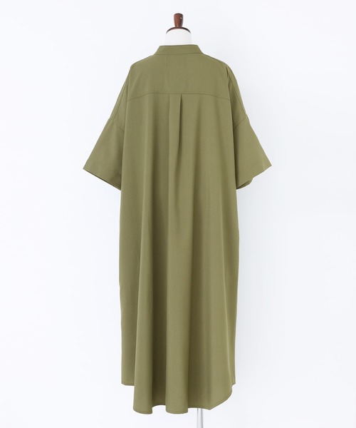 n'OrLABEL（ノアールレーベル）の「『ワークシャツワンピース』（シャツワンピース・レディース・カーキ/ブラック・FREE）」の20枚目の写真