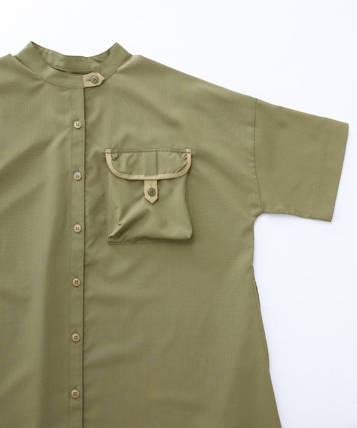 n'OrLABEL（ノアールレーベル）の「『ワークシャツワンピース』（シャツワンピース・レディース・カーキ/ブラック・FREE）」の21枚目の写真
