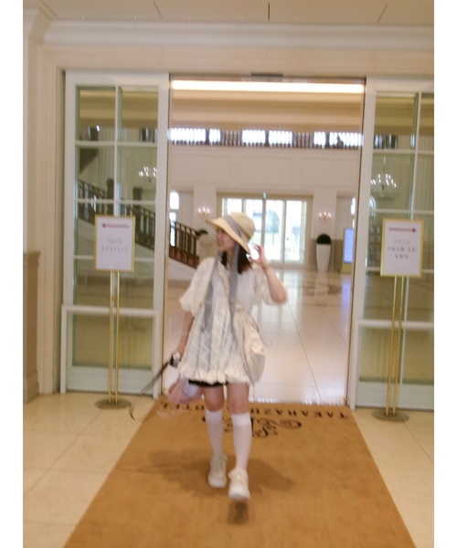 JUMELLE（ジュメロ）の「chesy top（シャツ/ブラウス・レディース・グレー/アイボリー・FREE）」の9枚目の写真