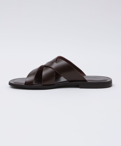 CORSO ROMA 9: メッシュ クロスストラップ サンダル（サンダル