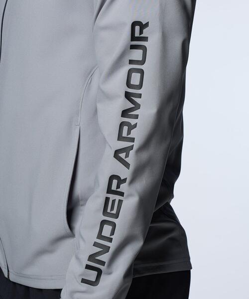 UNDER ARMOUR(アンダーアーマー)の「UAフレッシュウーブン フルジップ ジャケット(トレーニング/メンズ)(その他アウター・メンズ・グレー・S/L/M/XL/2XL)」の5枚目の写真