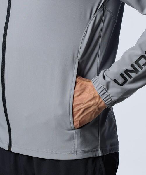 UNDER ARMOUR(アンダーアーマー)の「UAフレッシュウーブン フルジップ ジャケット(トレーニング/メンズ)(その他アウター・メンズ・グレー・S/L/M/XL/2XL)」の7枚目の写真