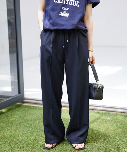 IENA ラッフルブラウス SLOBE ドロストパンツ 2点おまとめ ラッフルブラウス（シャツ／ブラウス）｜SLOBE IENA（スローブ イエナ