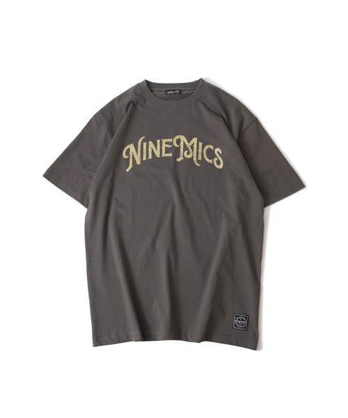 NineMicrophones（ナインマイクロフォンズ）の「ARCH TEE（Tシャツ/カットソー・メンズ・グレー/ブラック/ホワイト・MEDIUM/LARGE/X-LARGE/XX-LARGE/SMALL）」の5枚目の写真