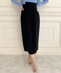 ROYAL PARTY | ハイウエストスリットペンシルスカート(スカート)