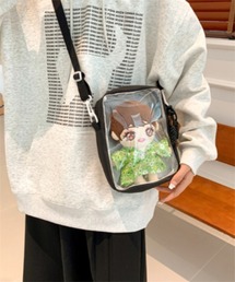 スクエアクリアショルダーバッグ
