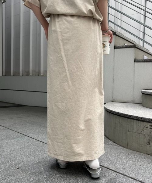 WILLOW（ウィロー）の「【willow】2WAYリネンスカート（スカート・レディース・ベージュ/ブラック・ONE SIZE）」の20枚目の写真
