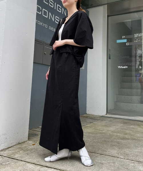 WILLOW（ウィロー）の「【willow】2WAYリネンスカート（スカート・レディース・ベージュ/ブラック・ONE SIZE）」の14枚目の写真