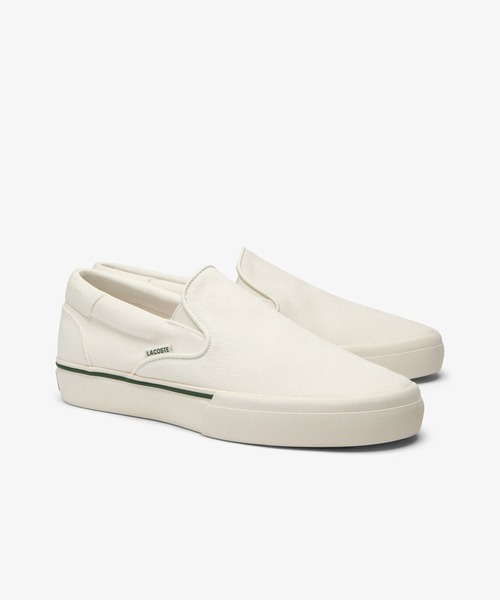 【セール】ウィメンズ JUMP SERVE SLIP 124 6 CMA スリッポン スニーカー（スニーカー）｜LACOSTE（ラコステ）