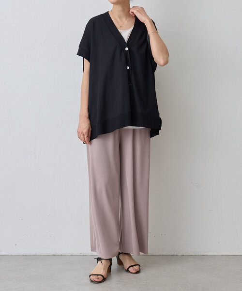 オンラインショップ BEARDSLEY（ビアズリー）の「《2サイズ展開》リブリラックス パンツ