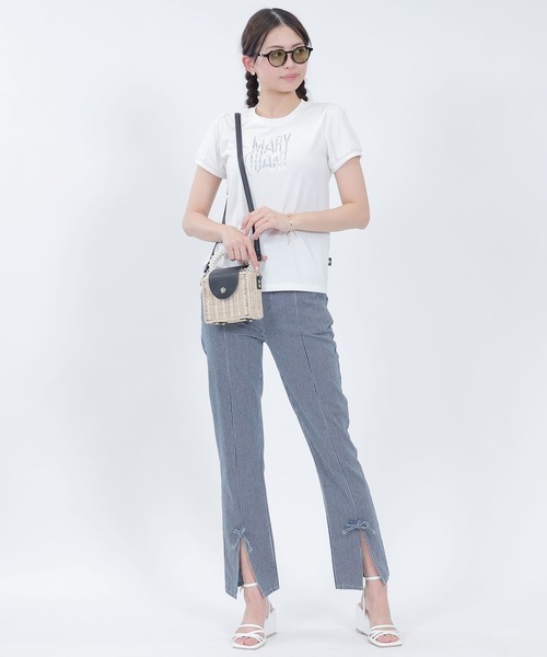 MARY QUANT（マリークワント）の「クラウンパント サングラス（サングラス・レディース・ブラック/ブラック×ブルー/クリア/オレンジ/ピンク・FREE）」の16枚目の写真